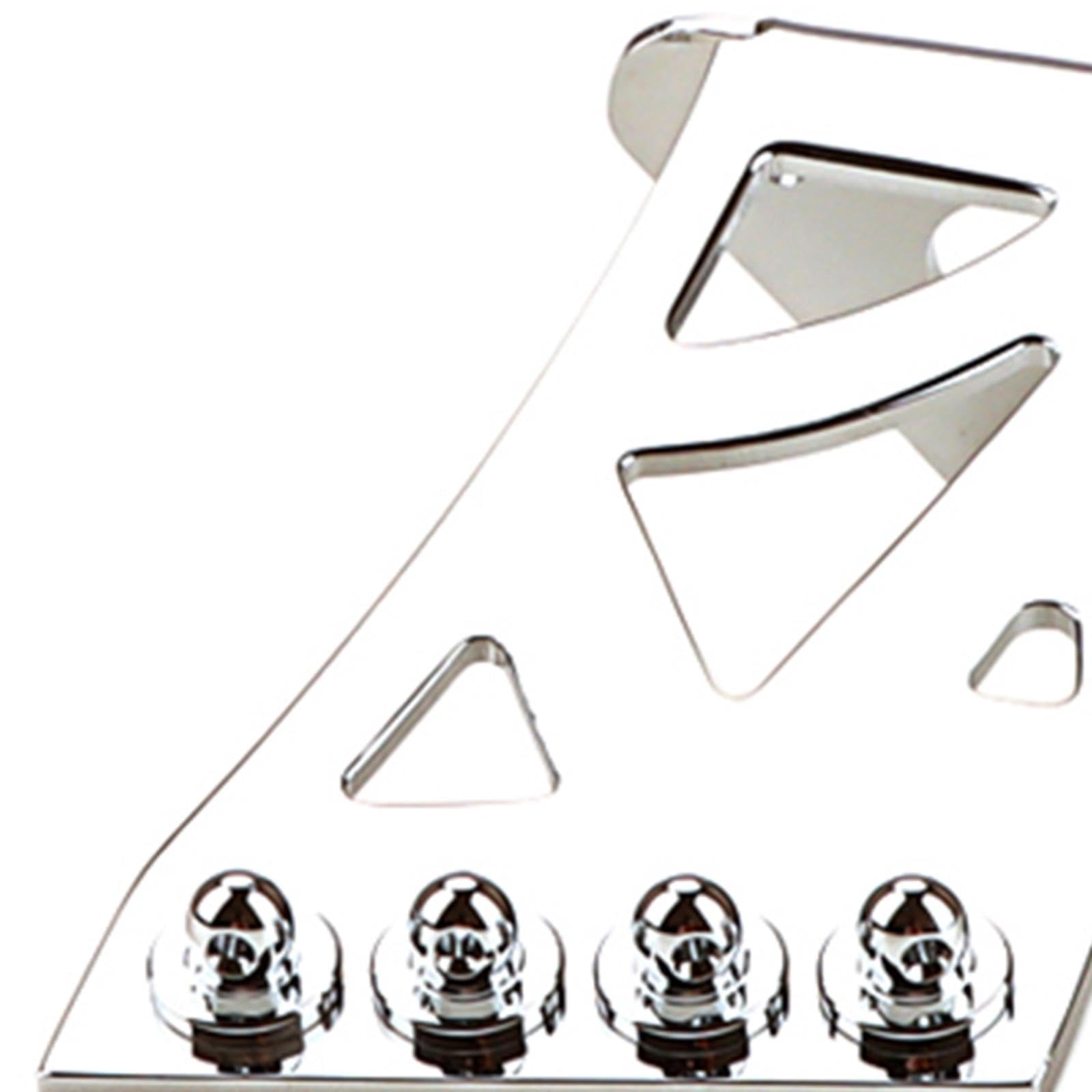 Oshhni Banjo Saitenhalter Ersetzen Hohlkörper Archtop Gitarre Dreieck Saitenhalter für E-gitarre