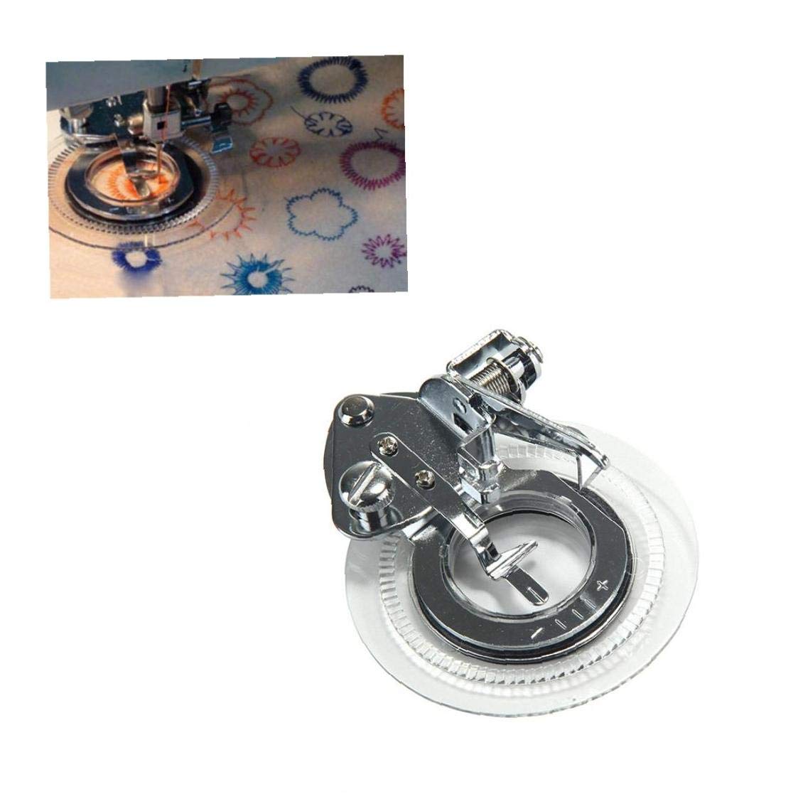 Xiton 3700 De Fantaisie Fleur Ronde Pied Presseur Pied à