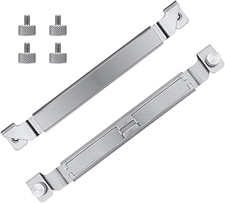 2pcs Griddle Spatula Holder, Stainless Steel Grill Tool Hold Rack 6.6-10.2in Adjustable Barbecue Tool Holder Compatible with Blackstone for Outdoor Picnic BBQ