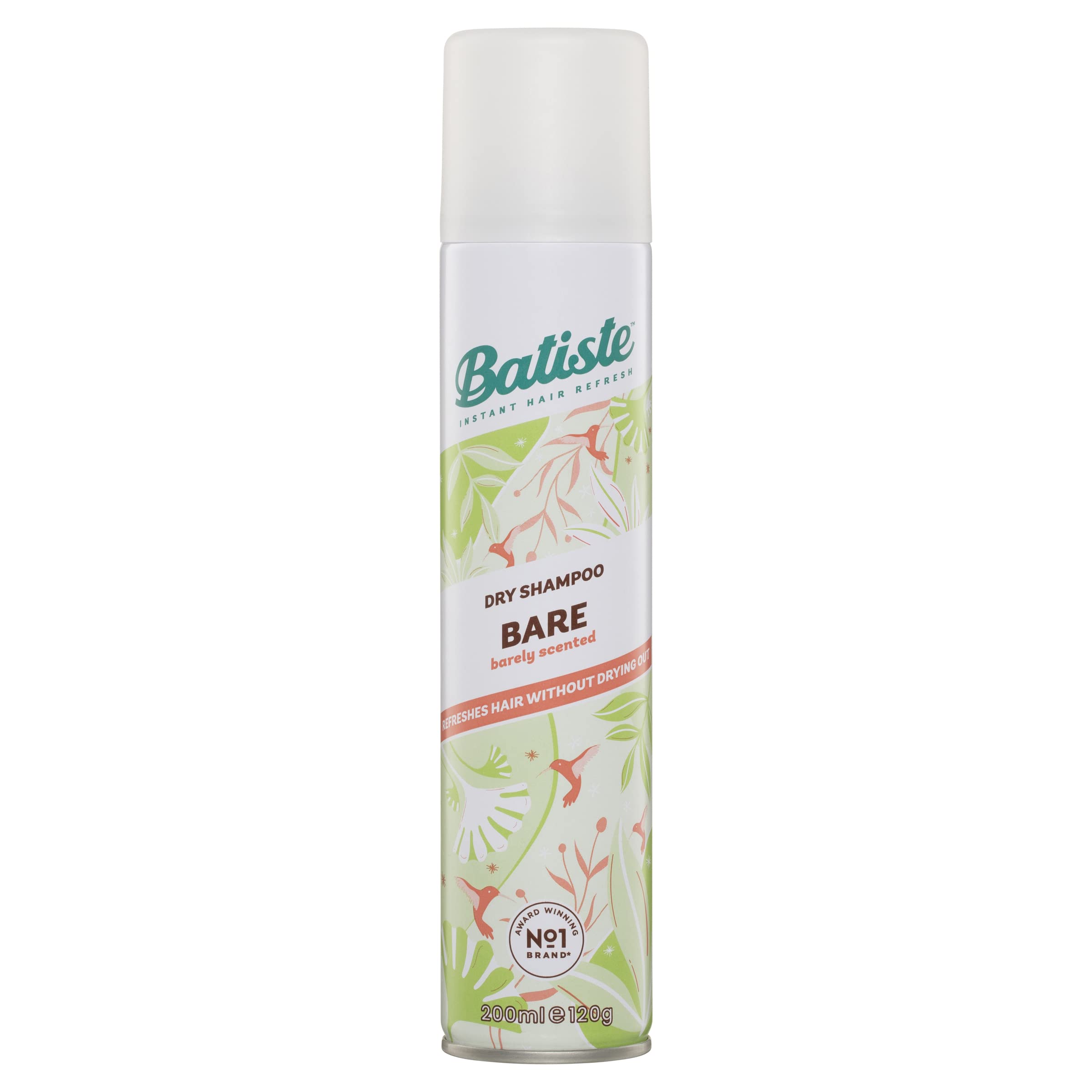 Batiste - Dry Shampoo Bare - Clear & light fragrance - No rinse - 200ml