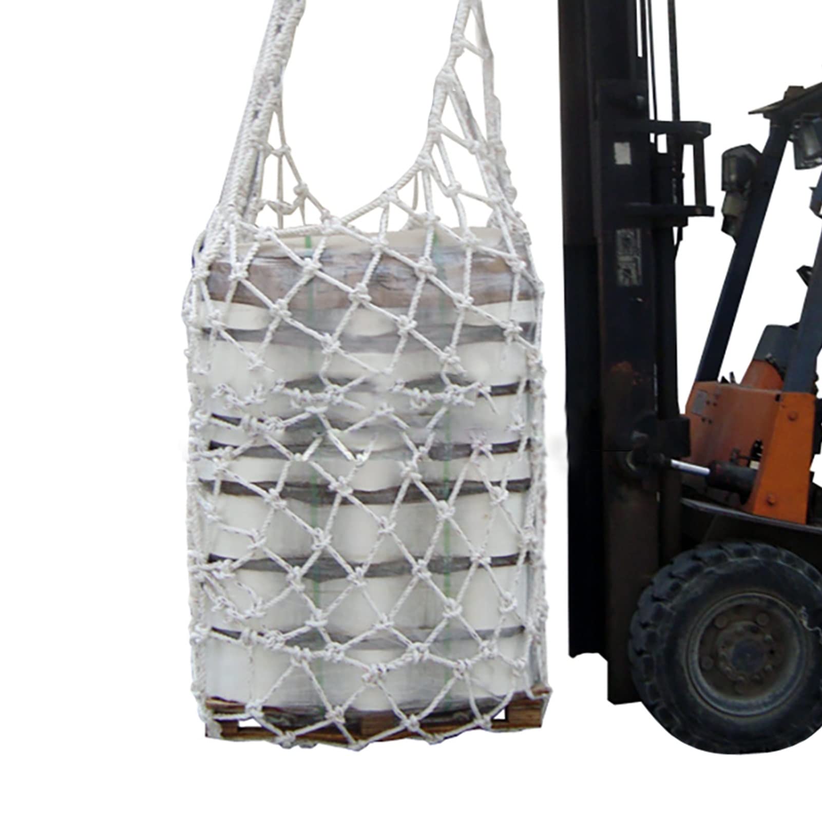 NZPOST Hebenetz, Nylon-Hebe-Frachtnetz, Paletten-Frachtnetz, Bungee-Frachtnetz, Sicherheit, Reißfestigkeit, stark (1 x 1 m/Last: 150 kg)