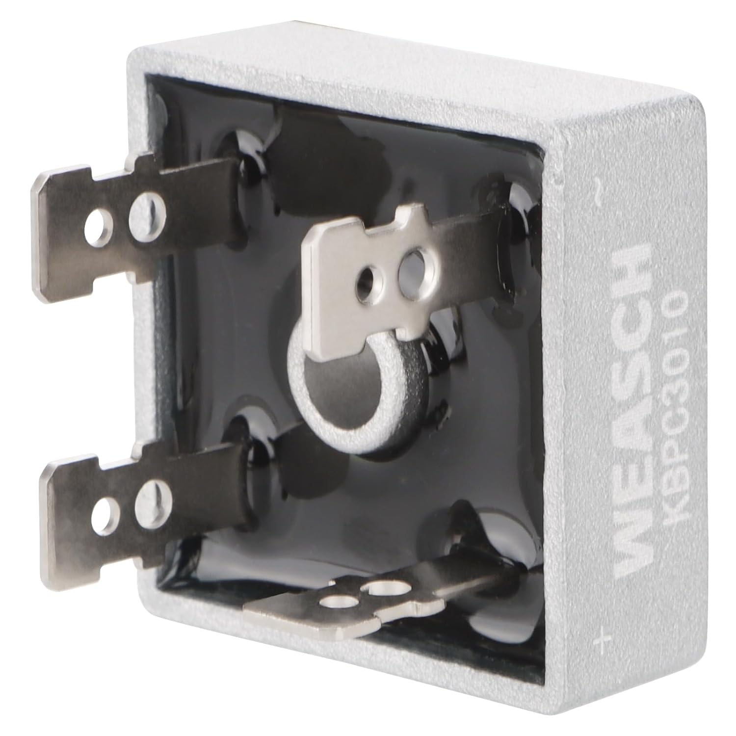 10Pcs Bridge Rectifier Diode, KBPC3010, AC to DC, 1000V 30A, 4 Pin, Full Wave Single Phase Metal Housing Bridge Rectifier (10)