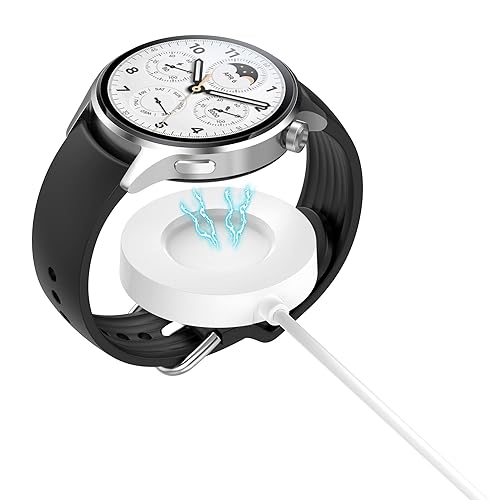 Miniatura 2 de Chofit Base de carga compatible con Xiaomi Watch S1 Pro, soporte de carga, cable de carga, base base base con cable USB, accesorios de repuesto para