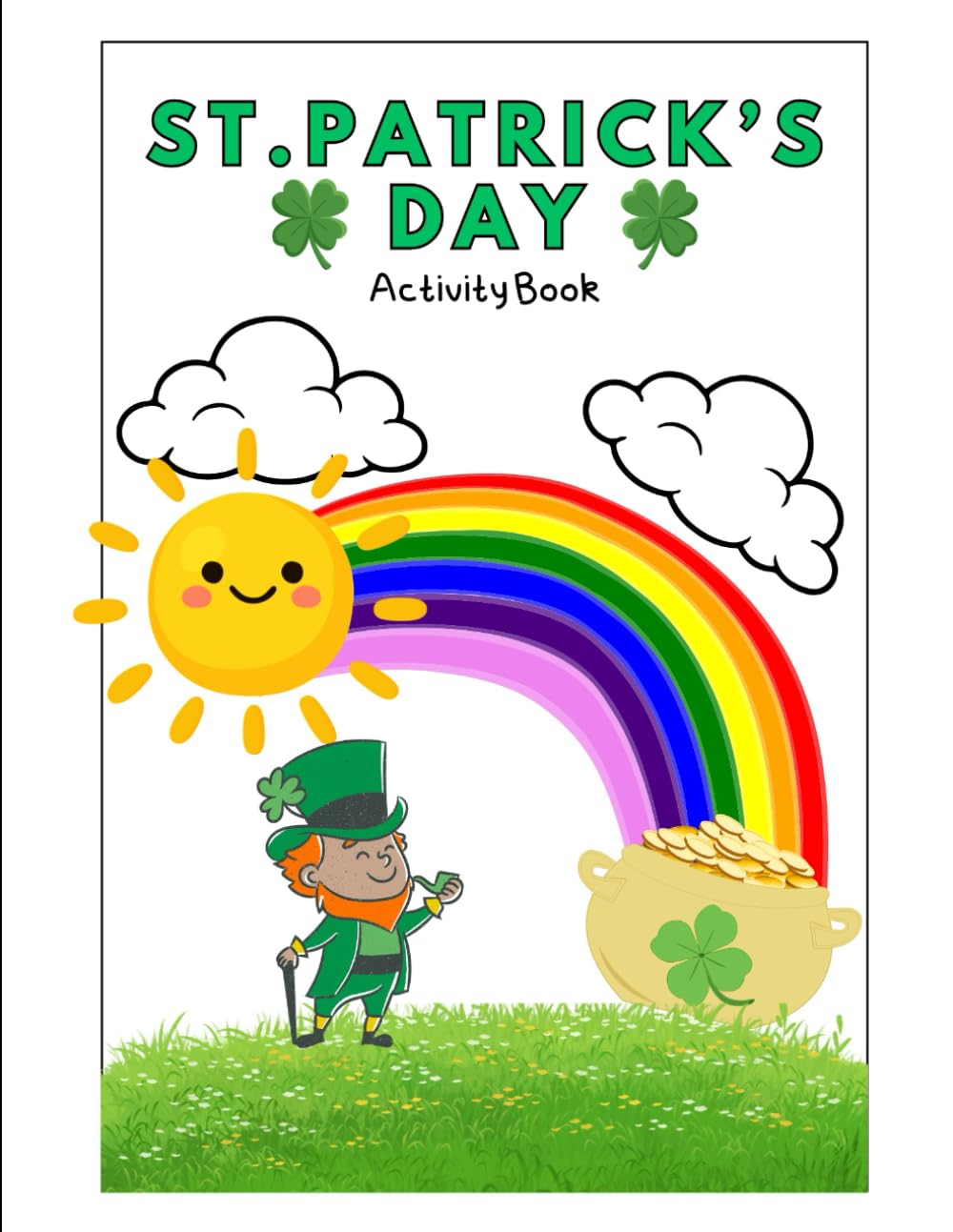 St. Patrick's Day Activity Book for Kids