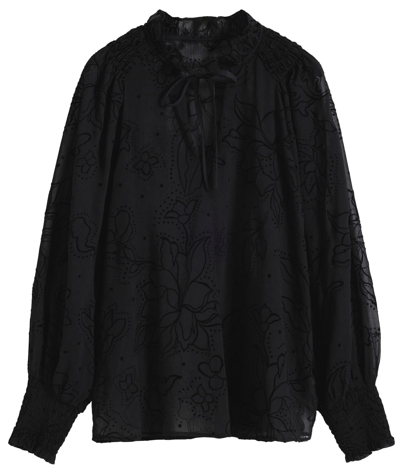 Desigual BLUS_Floki, 2000 Czarny, XL, Czarny (Black), XL