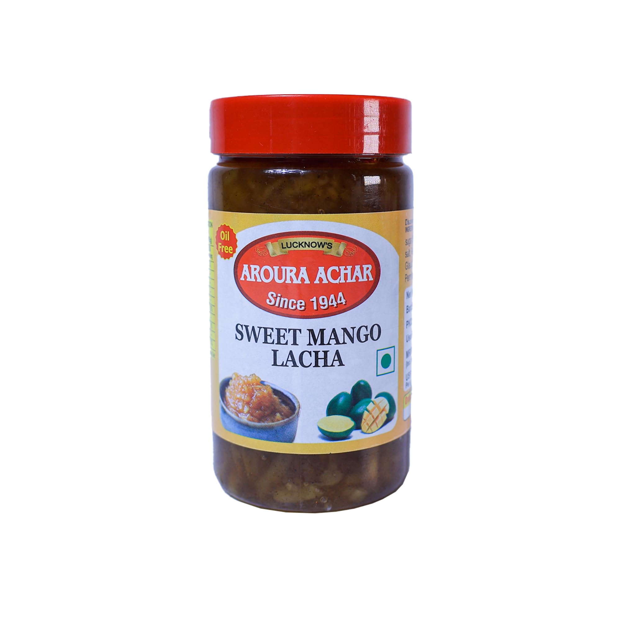 LUCKNOW'S Mango Laccha Pickle 250g for Home Use Home Made With Love No Artificial Colors
