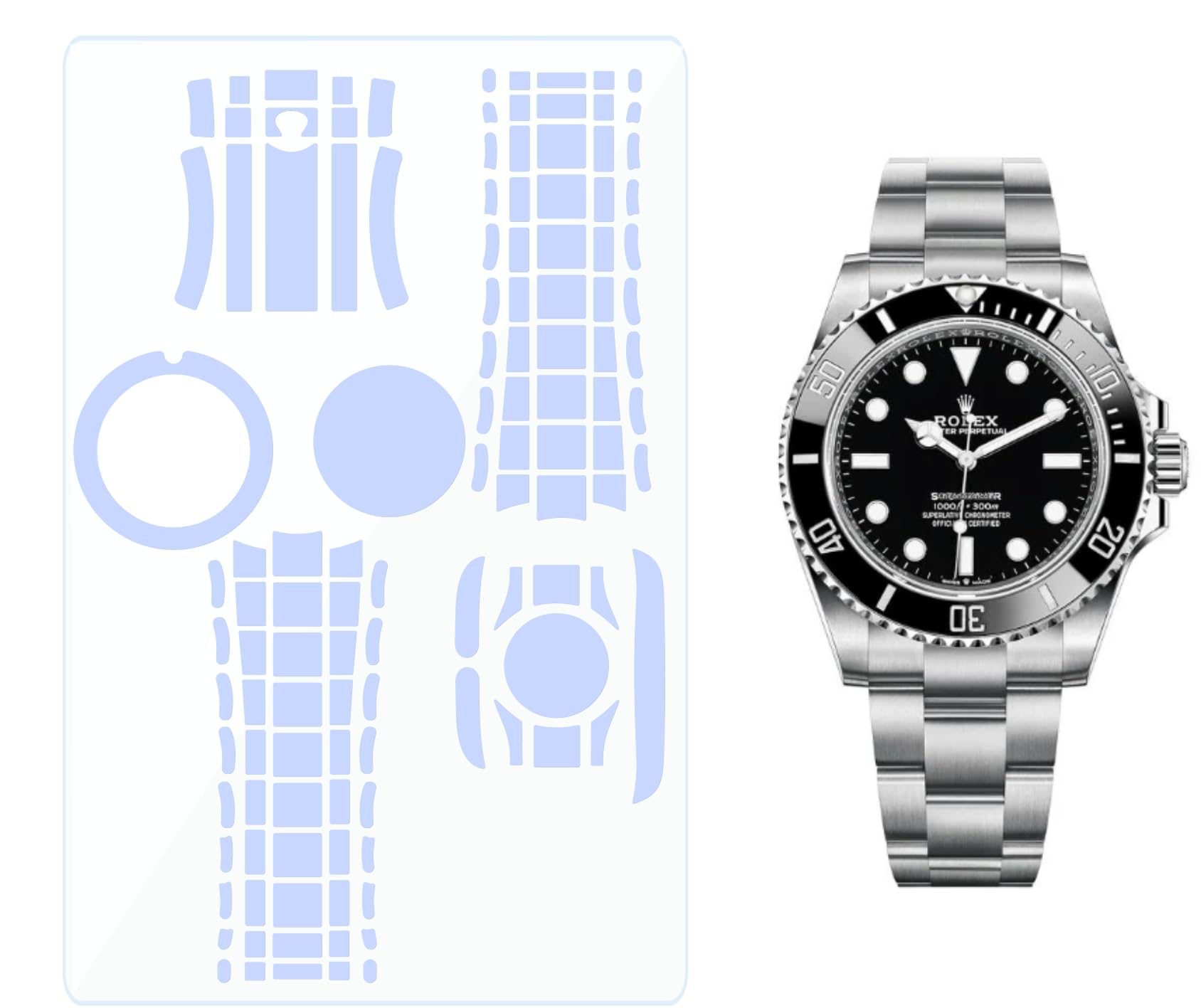 Amazon | BagArmor 保護フィルム ロレックス サブマリーナー 41mm
