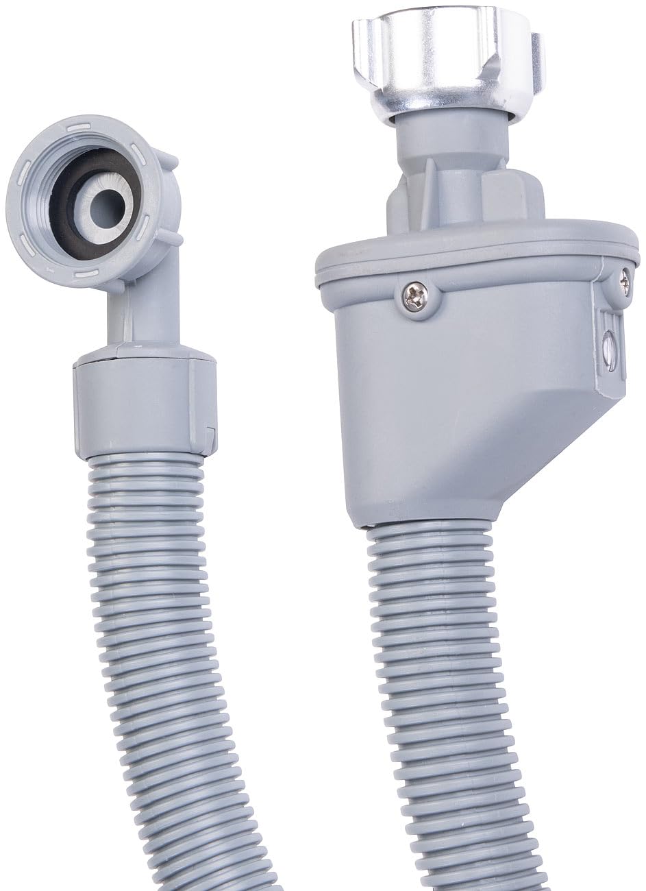 Sichler Haushaltsgeräte Wasserstop Waschmaschine: Aquastop-Schlauch für Waschmaschinen und Geschirrspüler, 3/4", 150 cm (Wasserstopper Waschmaschine, Aquastop Spülmaschine, Wassermelder)