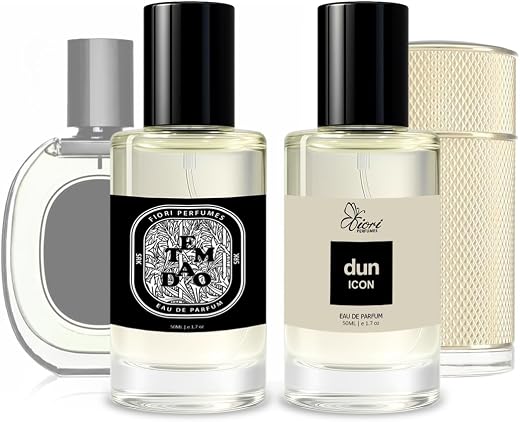 Tem Dao &amp; Dun Icon Men’s Perfume Set | SRK Edition | Woody, Spicy &amp; Oud Eau de Parfum | 2 x 50ml Long-Lasting EDP | Premiu...
