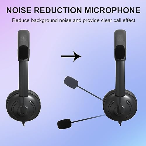 Miniatura 2 de Auriculares para juegos USB con cable sobre auriculares estéreo micrófono para unoPS4 PC Bluetooth auriculares Bluetooth auriculares