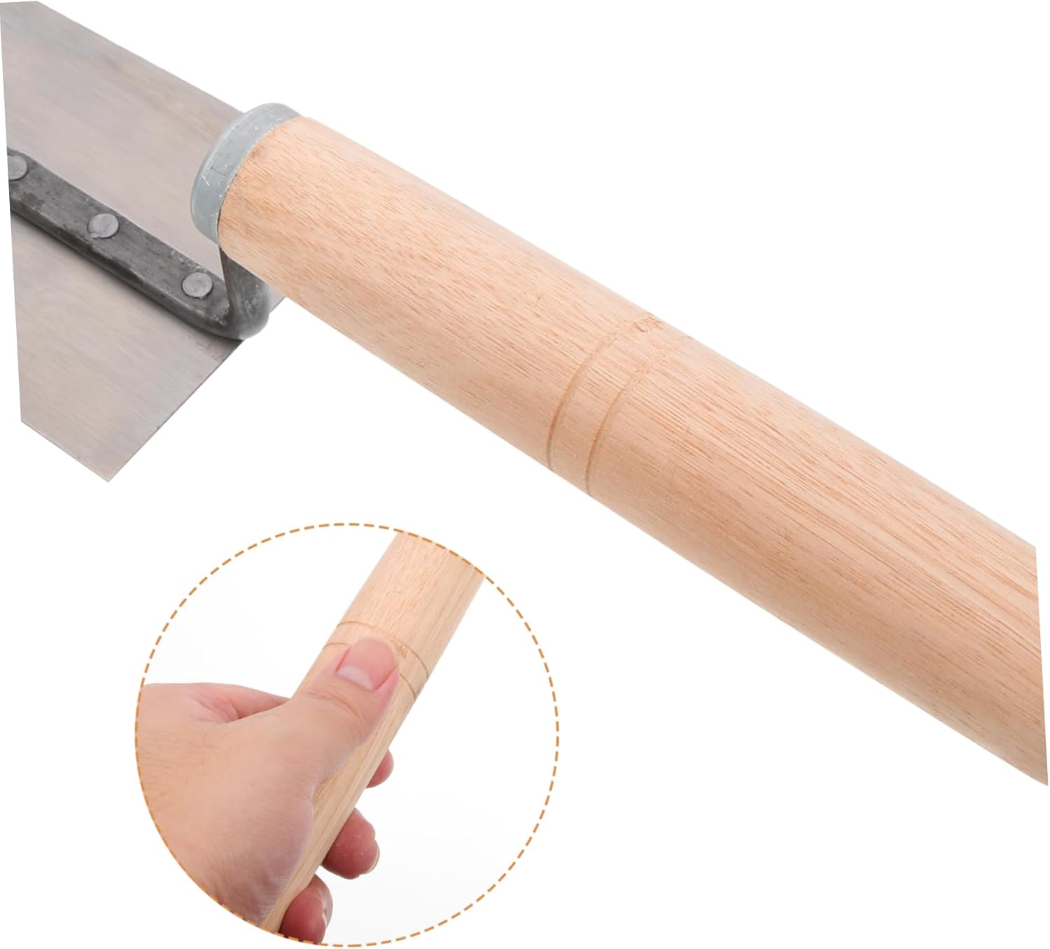 5pcs Gauging Trowel Plastering Tool for and Finishing Comfortable Handle for Masonry Repair and Construction Projects