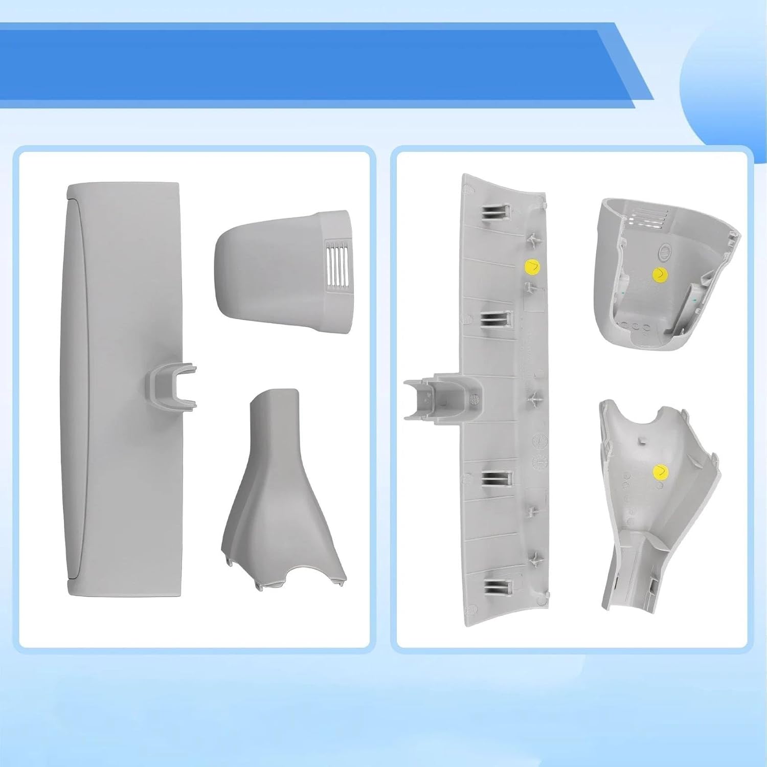 Interior Internal Auto Rear View Mirror Cover 3G0867927B 3G0857593 3G0858548 For Vw For Passat B8 For Variant B8 Car Interior Mirrors