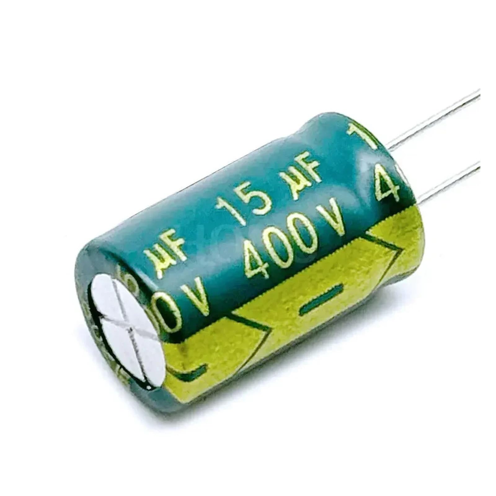 Condensateurs électrolytiques 400V 15uF en aluminium pour circuits électroniques (Lot de 10)