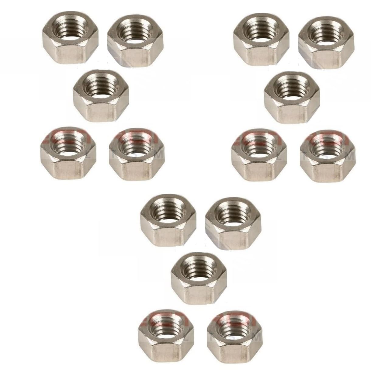 M2 Nut for Threaded Hex Nut 2mm - Pack of 15