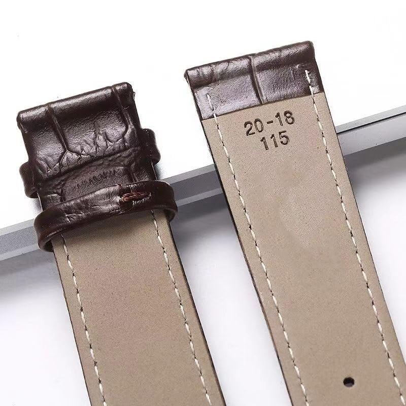 Bracelet de montre en cuir pour Tissot Le Locle 1853 T41; bracelet de montre pour Tissot Gentleman T063