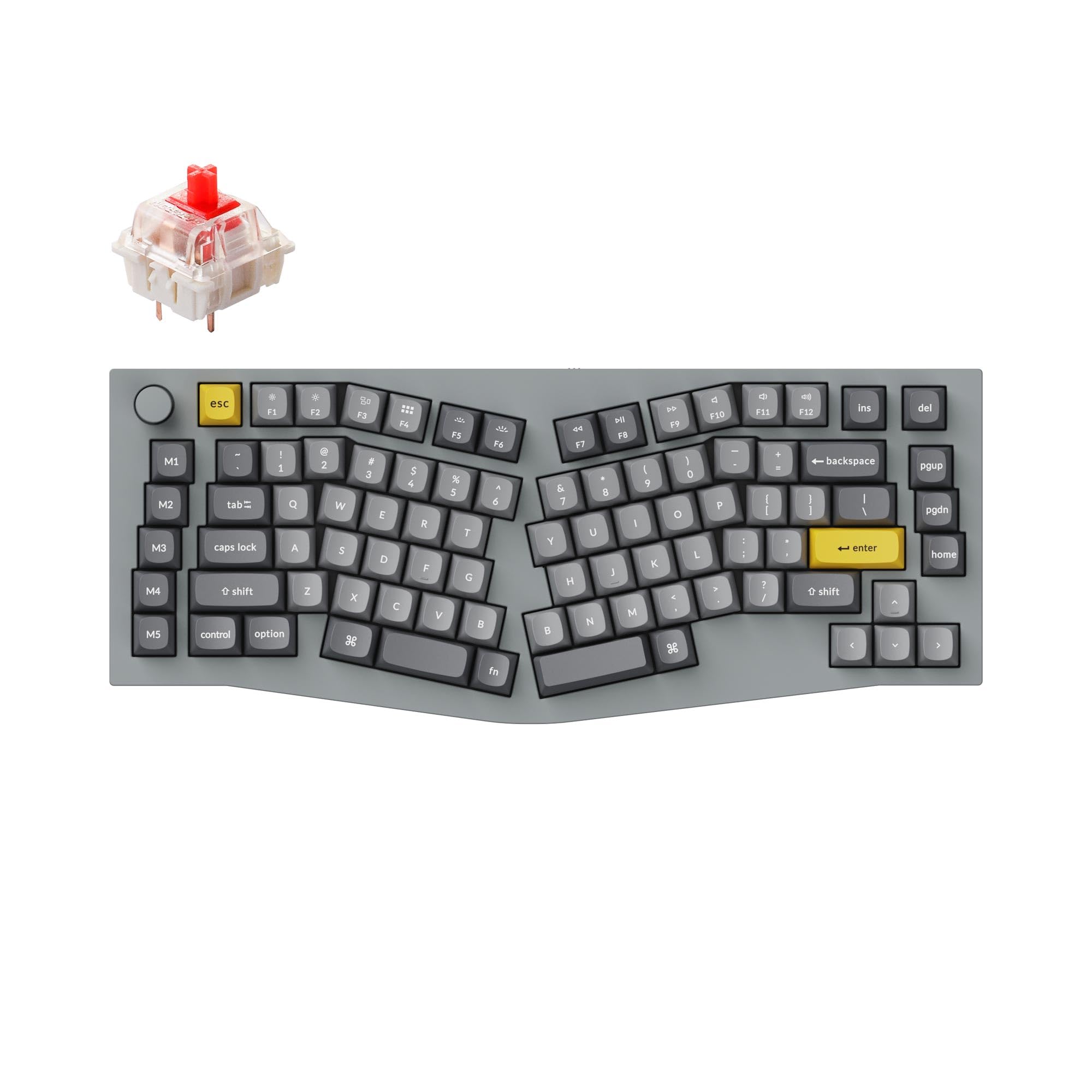 Amazon.co.jp: Keychron Q10 有線カスタムメカニカルキーボードノブ