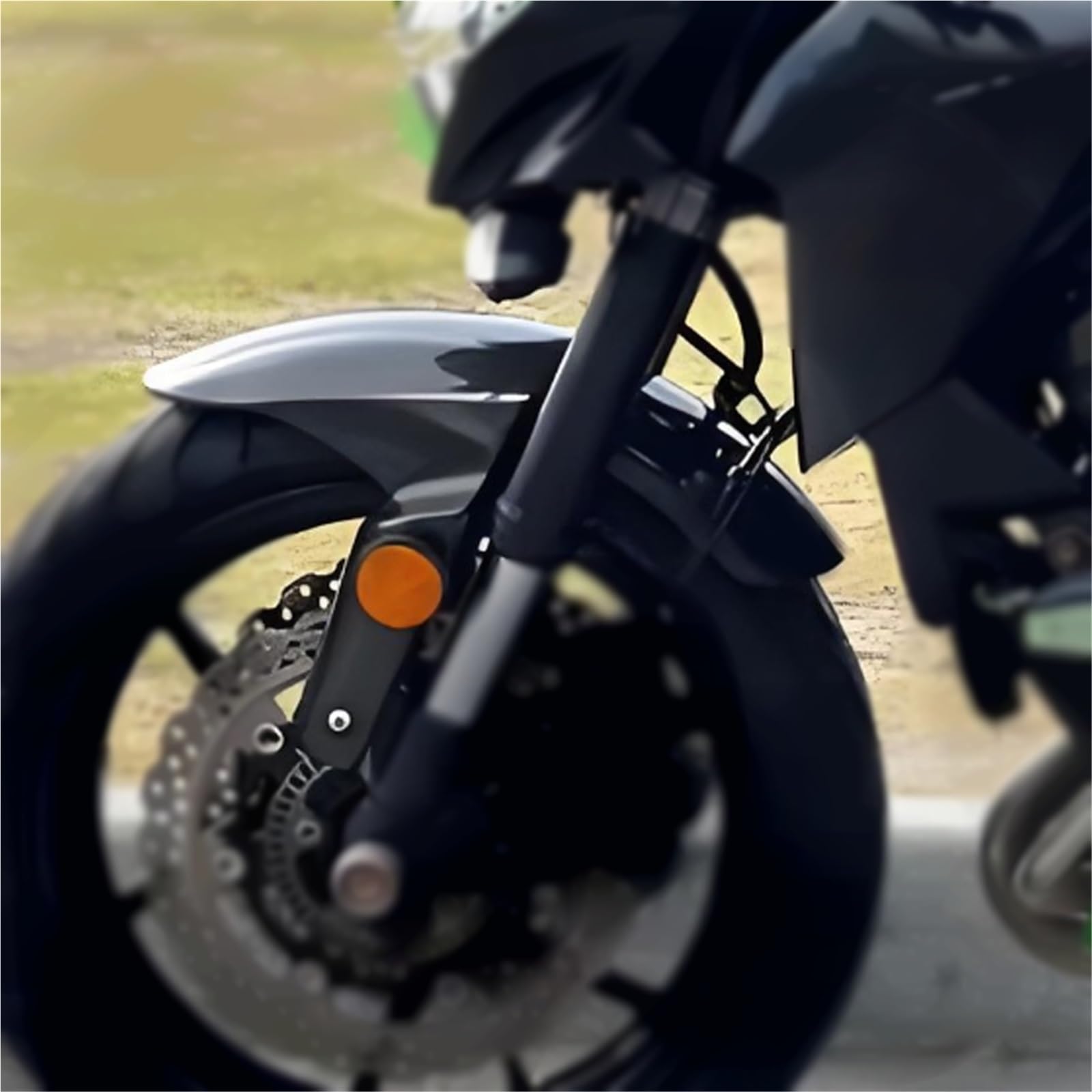 Accessori Fender Parafango Anteriore Per Moto, In Fibra Di Carbonio, Paraspruzzi, Accessori Per Kawasaki Z800 Z1000 2014-2024