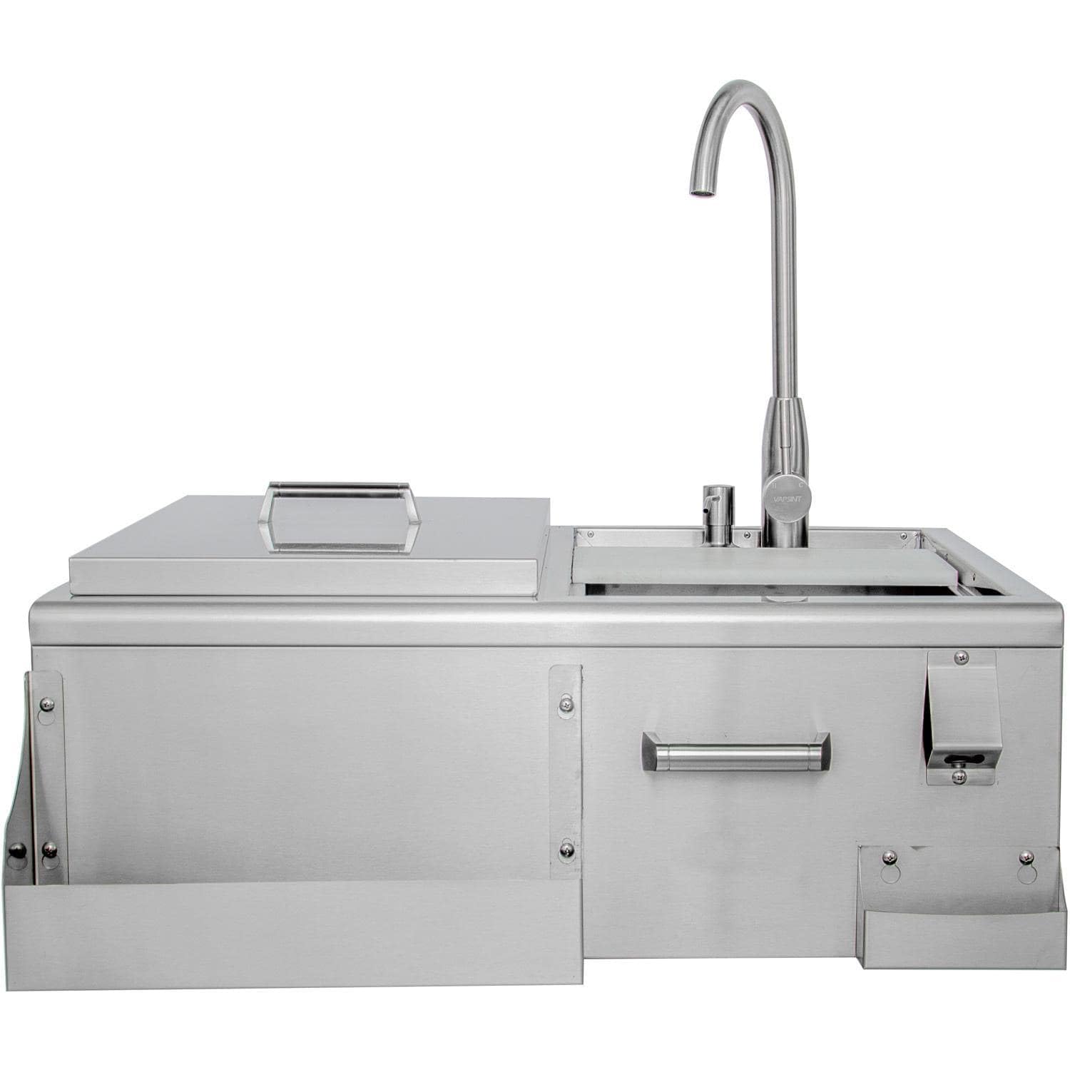Blaze 30-Inch Beverage Center w/Sink & Ice Bin Cooler - BLZ-30CKT-SNK