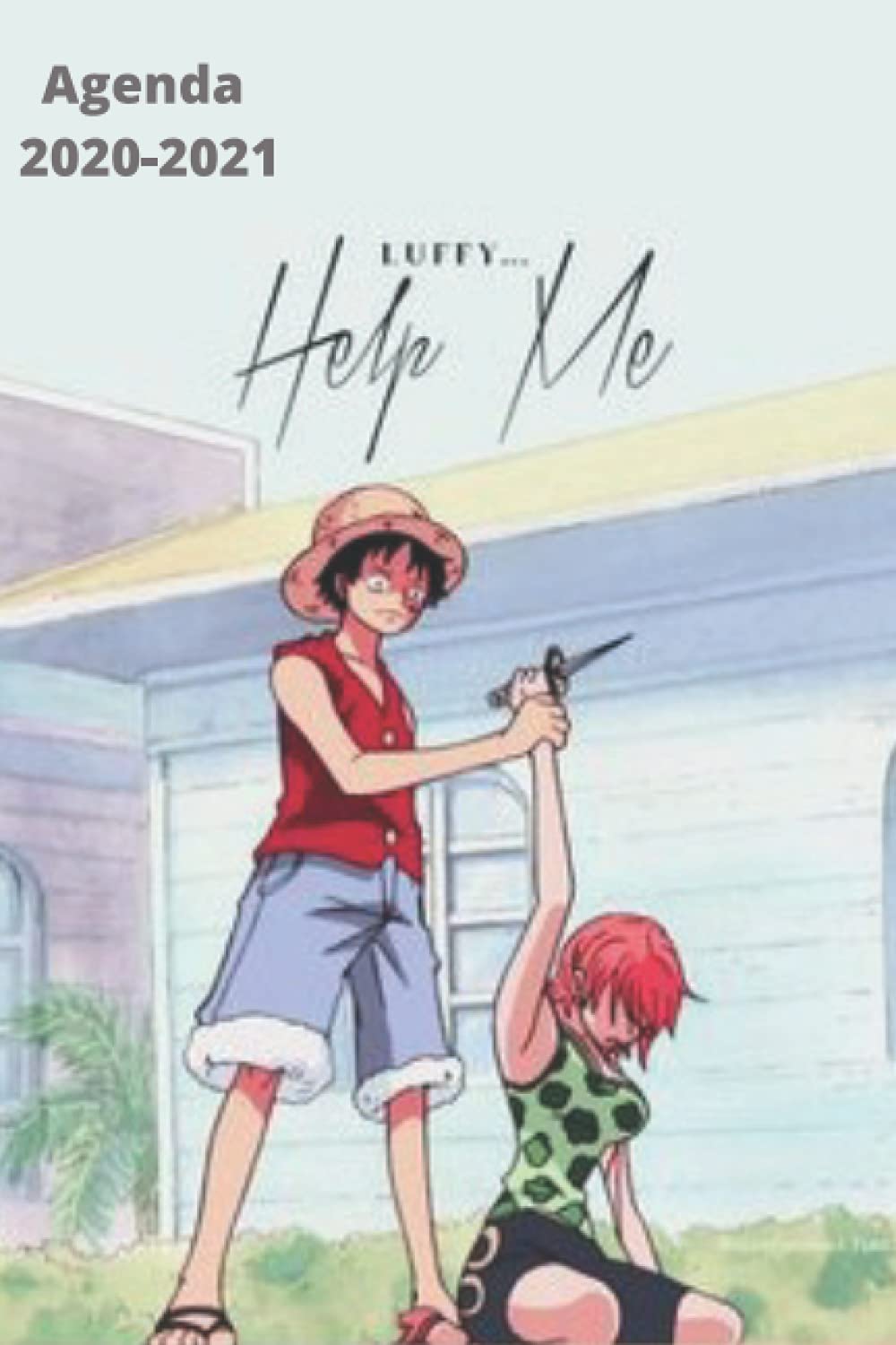 Agenda 2020-2021 thème one piece avec l'equipage de mugiwara no luffy: 6x9 po (French Edition)