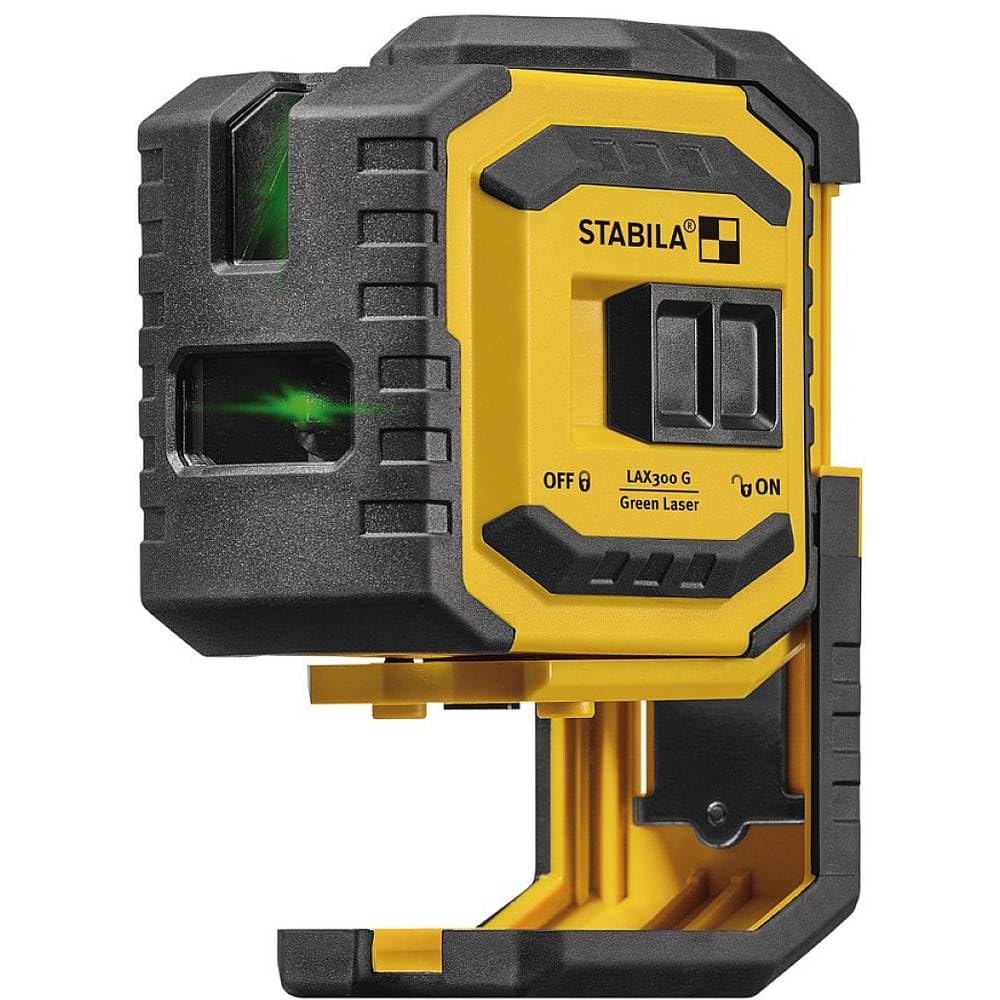 Stabila LAX300G Green Line Laser, Yellow/Black