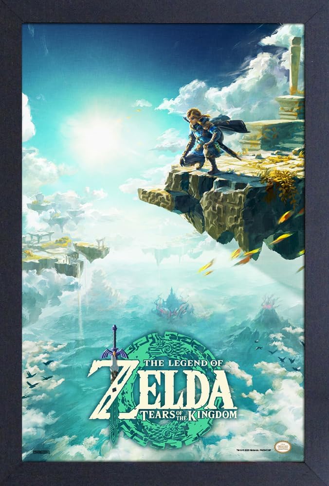 Download The Epic Journey in The Legend Of Zelda: Tears Of The Kingdom Wallpaper