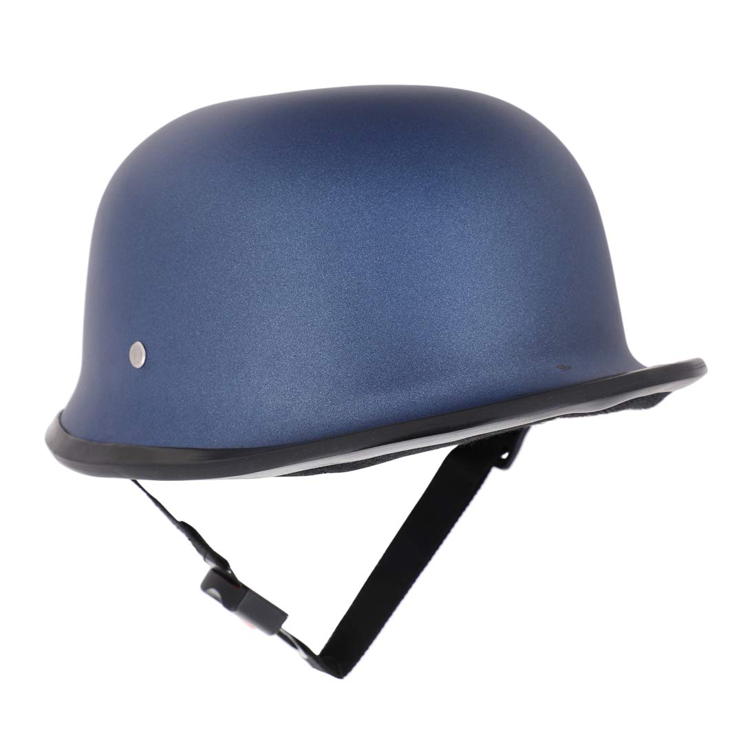 German Retro Style Multi-Purpose Helmet World War Inspired for Unisex Adult (Extra Large - XL, Blue Matte) (Non-Motorized) 2