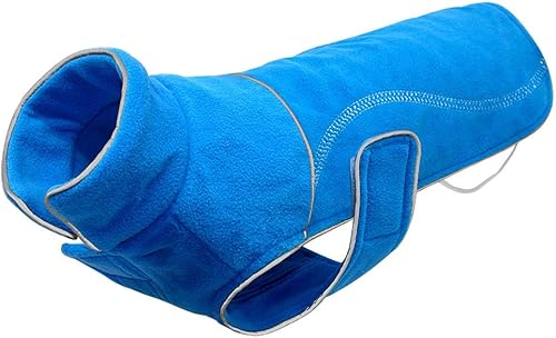 Abrigo de invierno para perros pequeños, chaleco de chihuahua para cachorros grandes, chaleco reflectante para Roupa Cachorro S-5XL, s, Azul