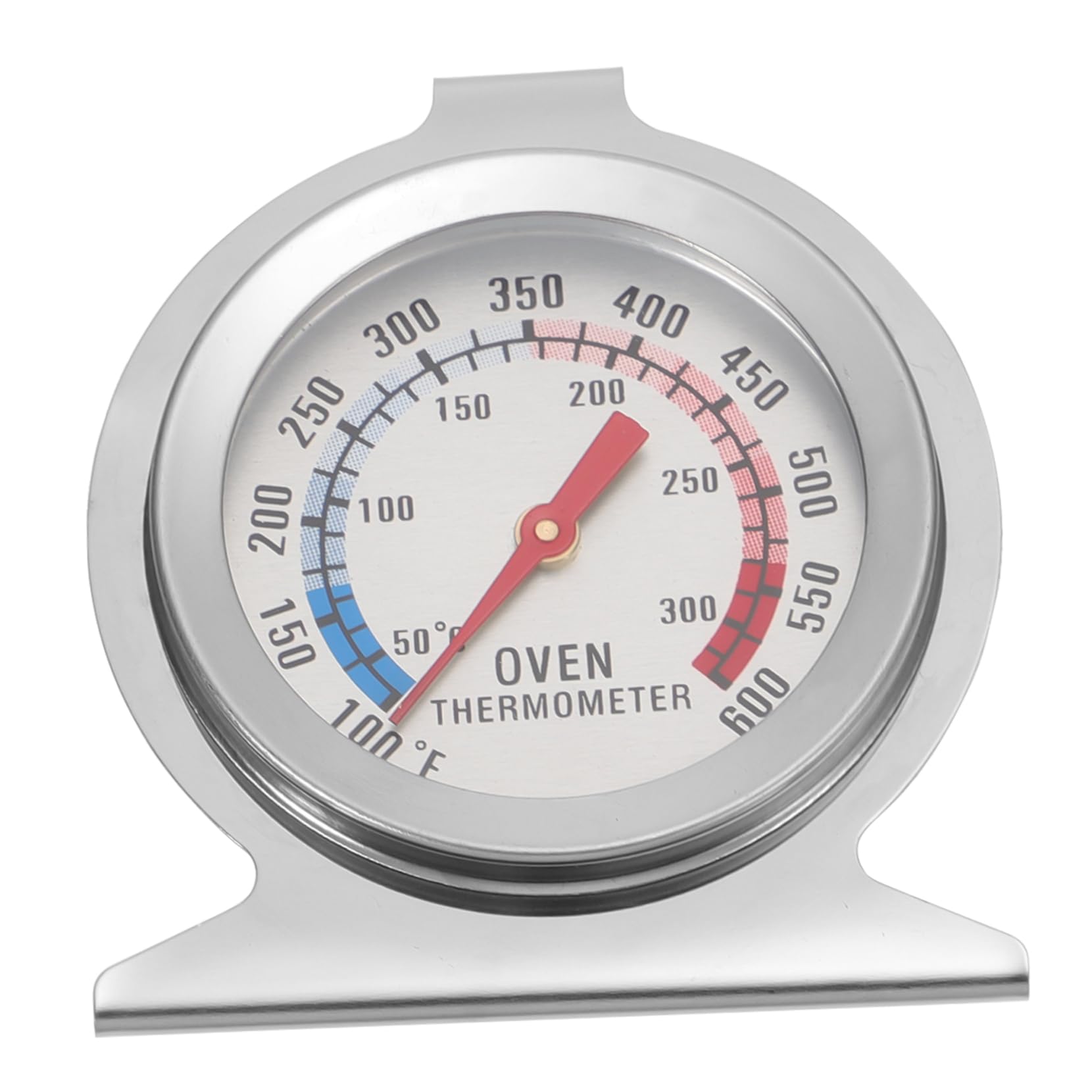 Ciieeo Stainless Steel Cooking Thermometer Mini Oven Temperature Gauge for Accurate Grilling Baking High Precision Thermometer for Ovens Toaster Ovens Grills Easy to Use