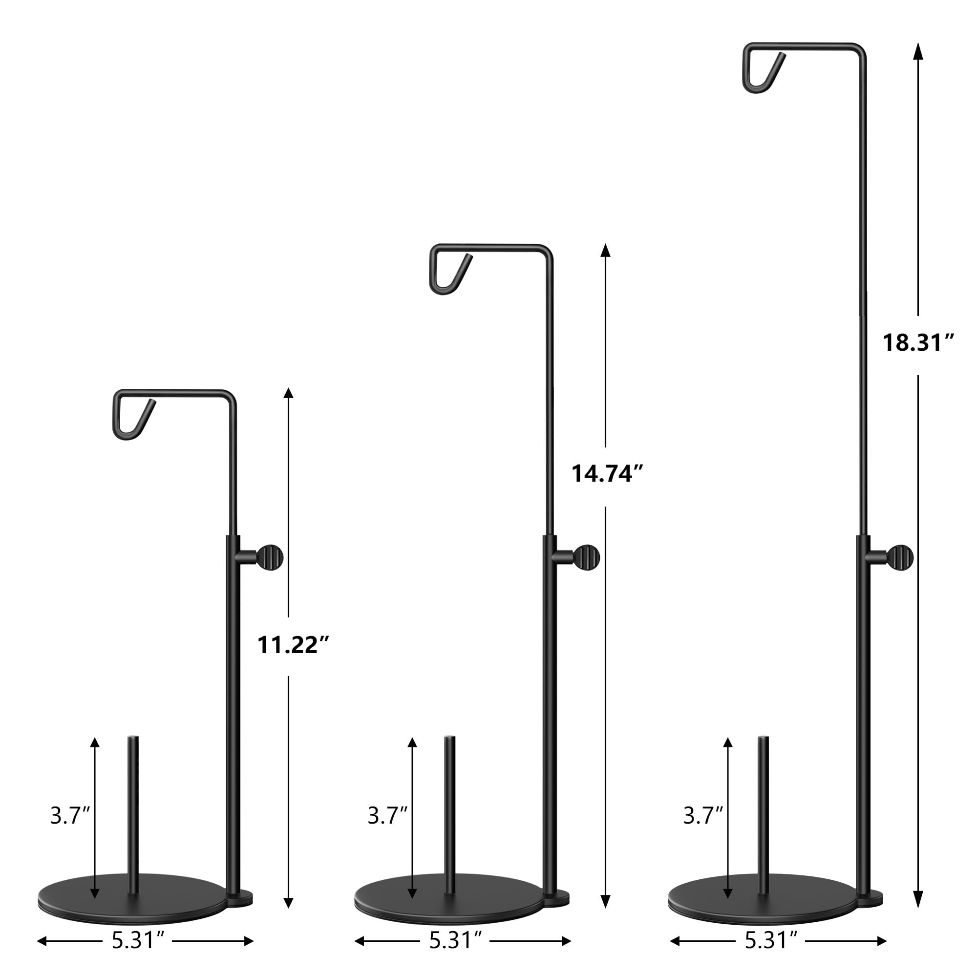 Thread Spool Holder for Sewing Machines - Adjustable & Stable -7