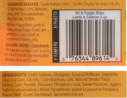 Miniatura 5 de Wellness Alimentos naturales para mascotas, sin granos, golosinas para entrenamiento de cachorros, paquete de 2