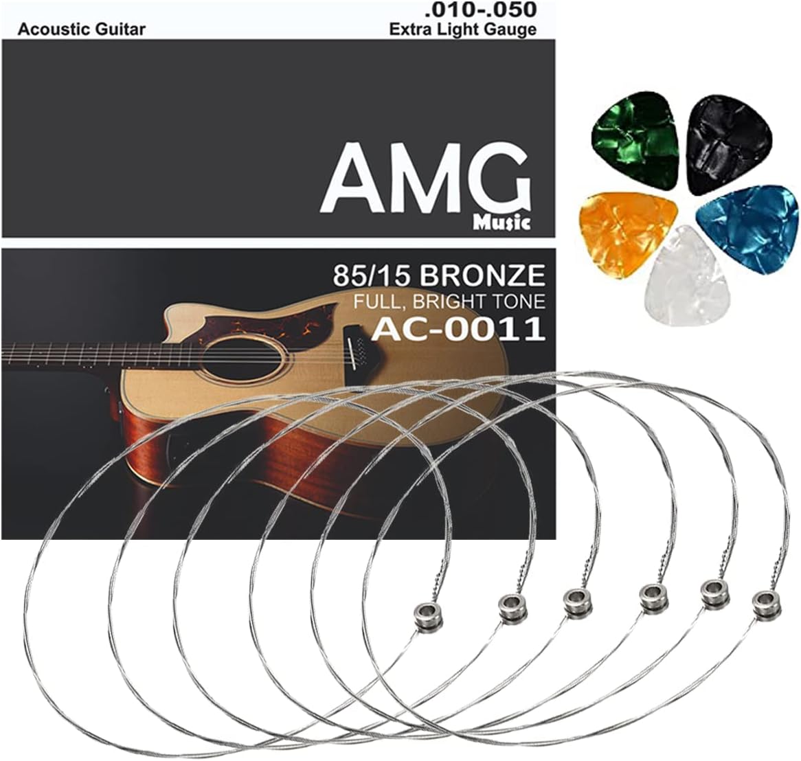 DEVICE OF URBAN INFOTECH E-1st Guitar Strings Acoustic Guitar E ...