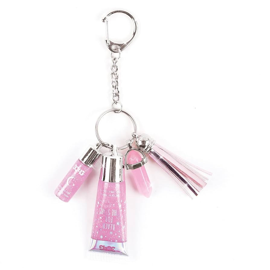 ♡♡ Amazon.com: 3C4G Celestial Keychain Lip Gloss, Berry Flavor