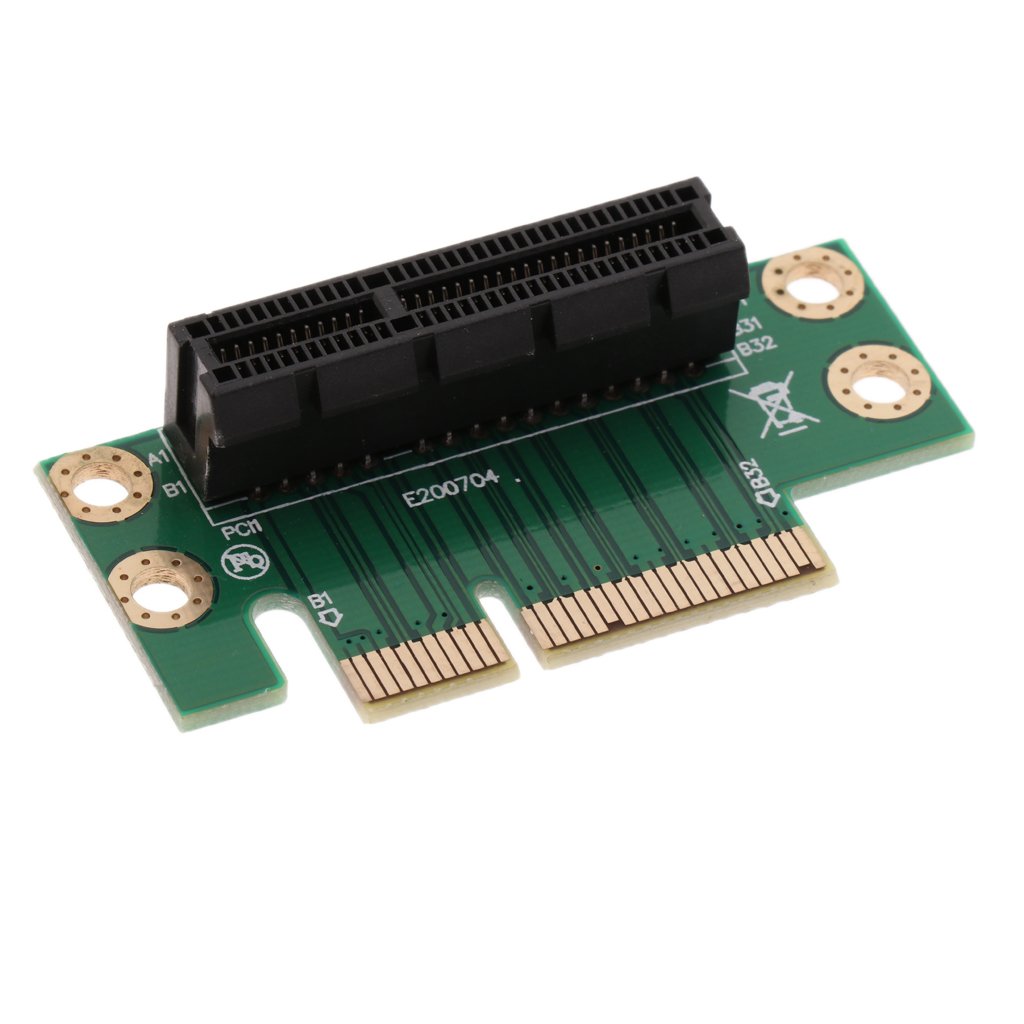 5er-Set PCI-Express 4X 90-Grad-Adapter-Riser-Karte für 1U-Computer-Servergehäuse