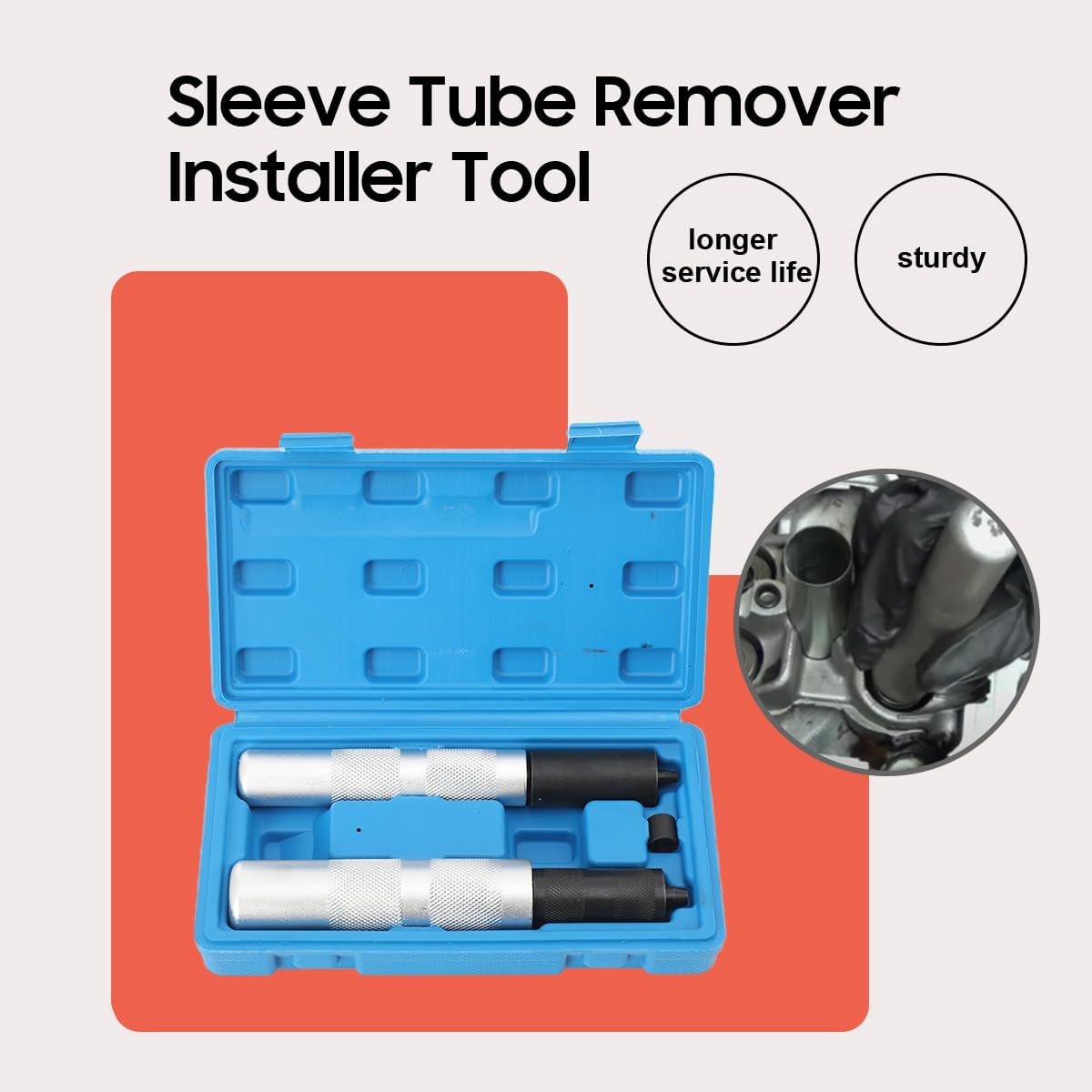 36050 Valve Keeper Remover and Installer Tool Kit Valve Spring Compressor & Retainer Removal and Install Tool for Most Overhead Valve Engines, Valve Stems from 4.5 to 7.5 mm and 5/16" to 3/8"