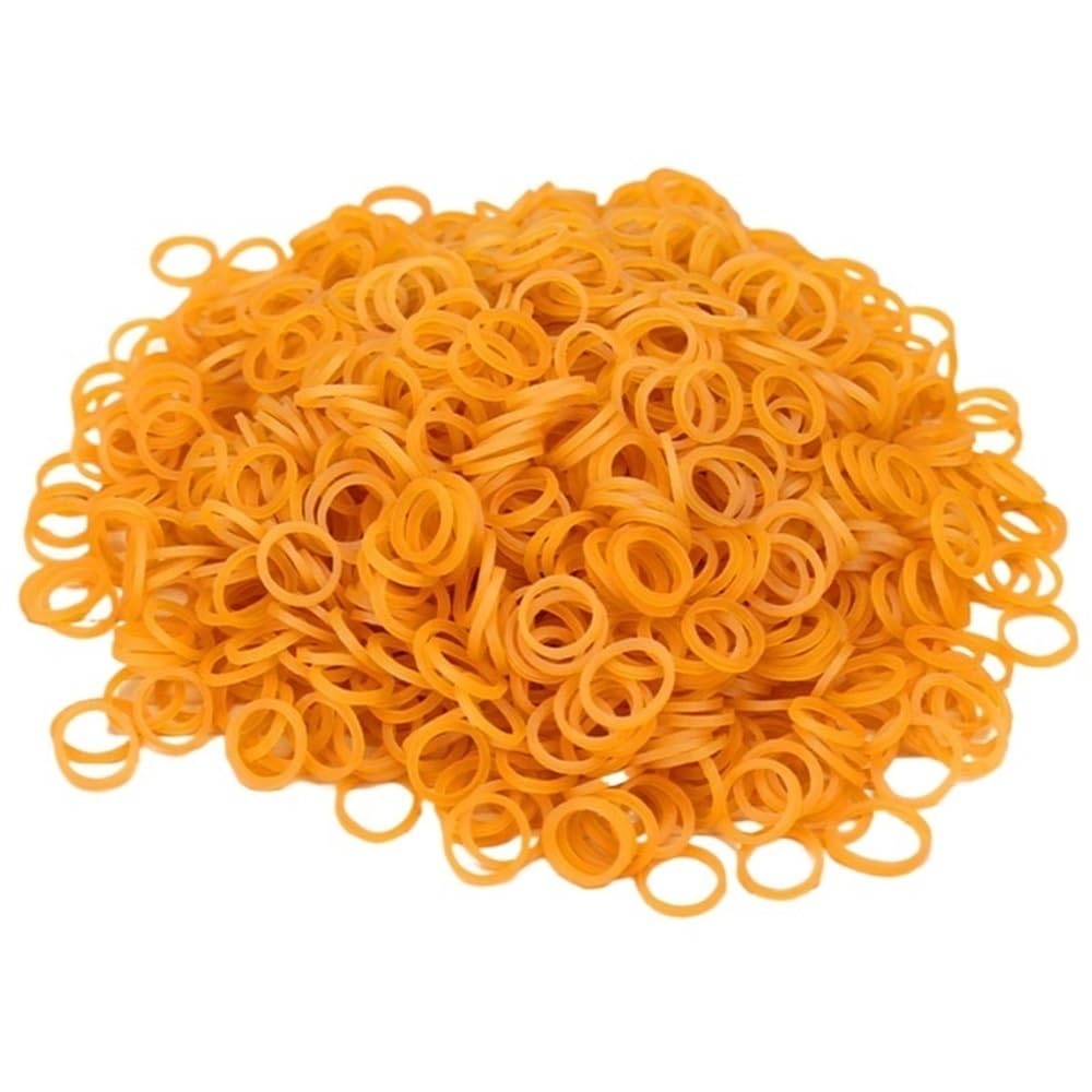 Elastici, Elastici in Gomma Confezione da 100 10-50 mm x 1,5 mm(40x1.5mm)