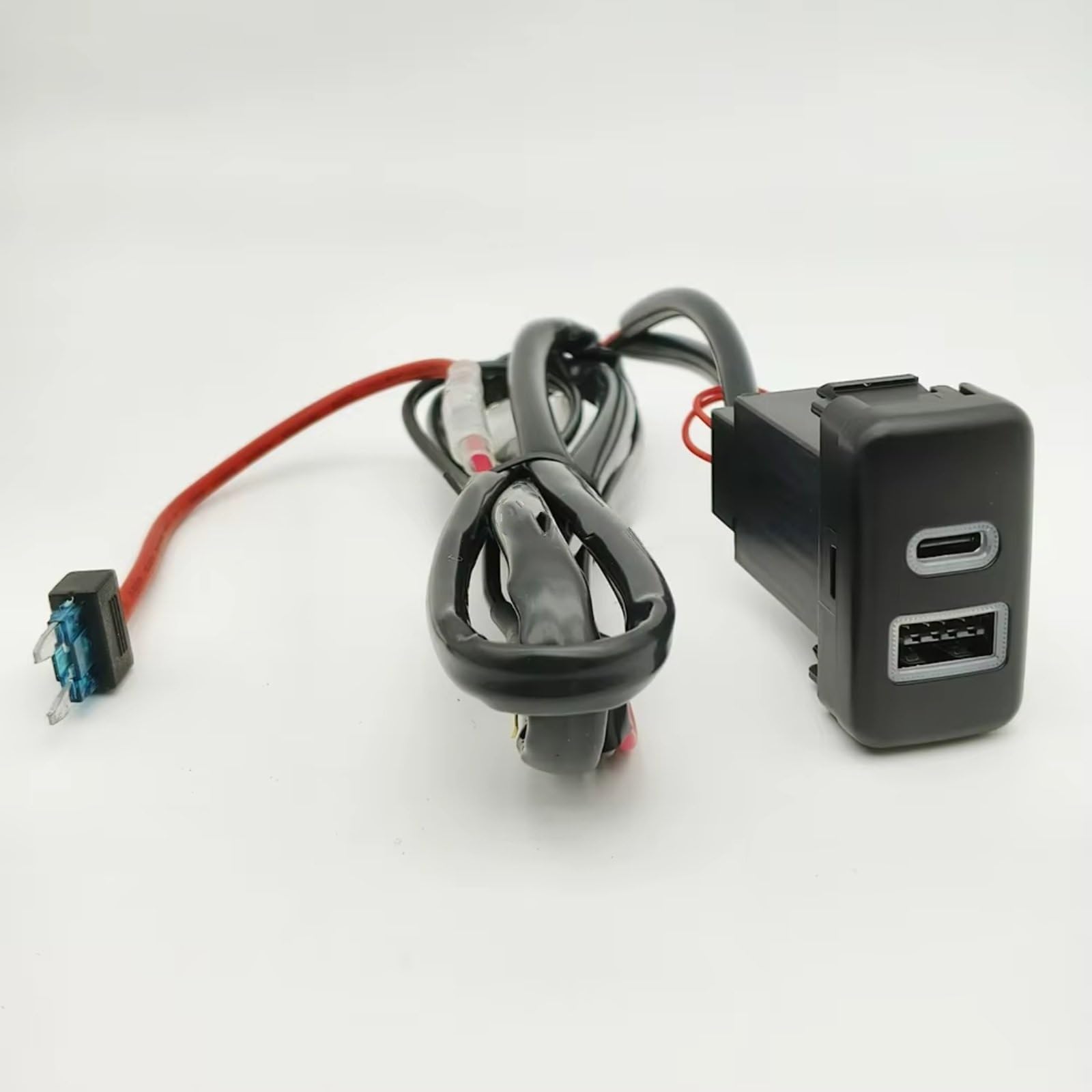 Compatibile Con Toyota Per Prado Per Fj Cruiser Dual Qc3.0 Pd Adattatore Per Presa Di Ricarica Rapida 12V 24V Sostituzione Impermeabile Ad Alta Velocità Porta USB