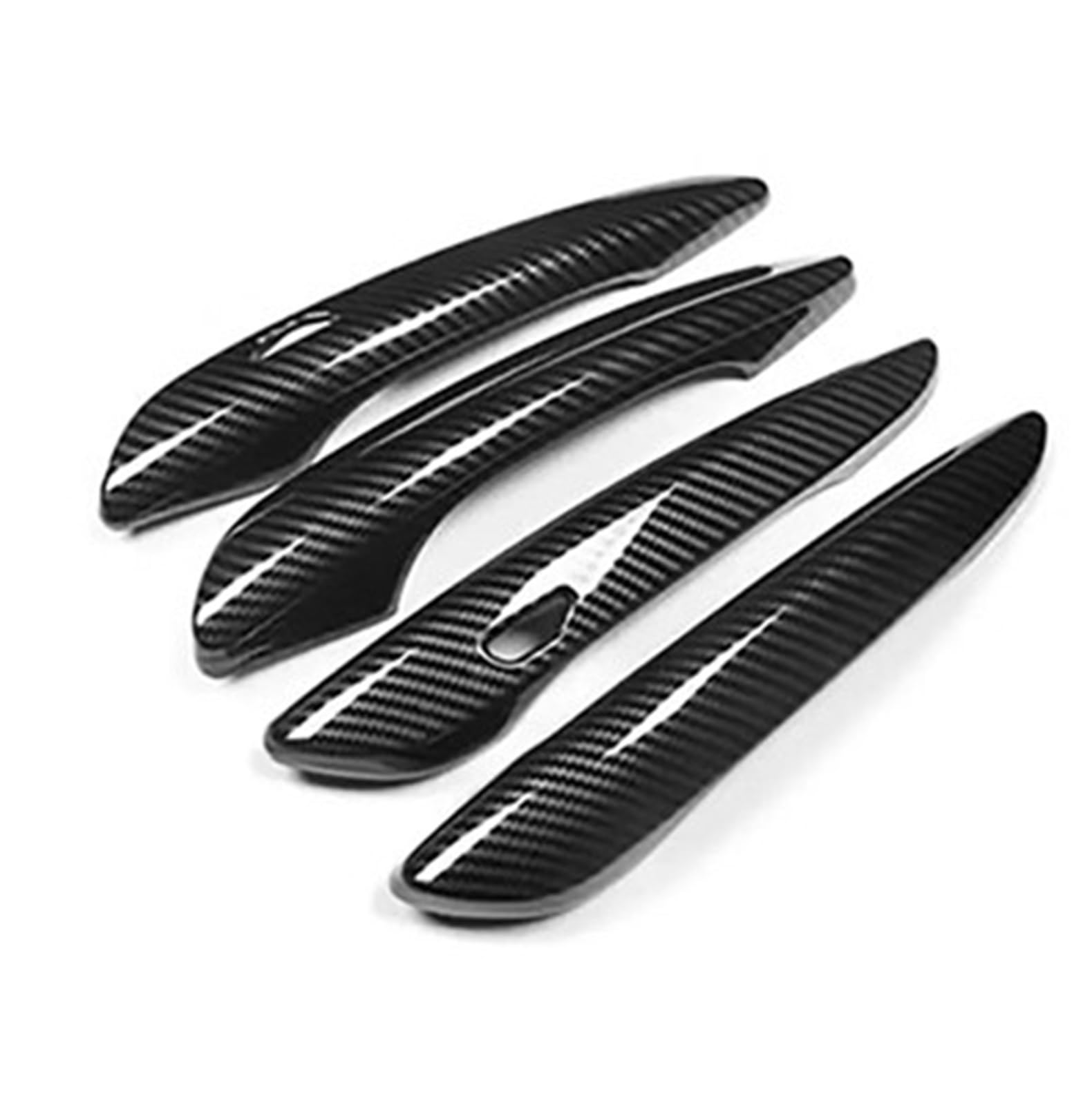 YUEYZHK Handle Trim Car Smart Door Handle Cover Moulding Trim Overlay Accessories for Mazda CX30 2020-2023 DM