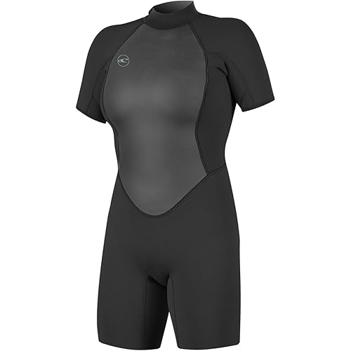 O'Neill Women's Reactor-2 2mm Back Zip Short Sleeve Spring Wetsuit