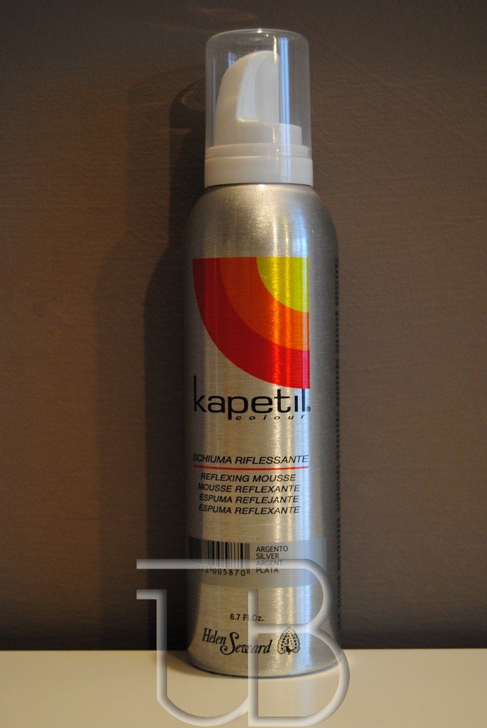 MOUSSE COLORATA KAPETIL 200ML ARGENTO SENZA RISCIACQUO