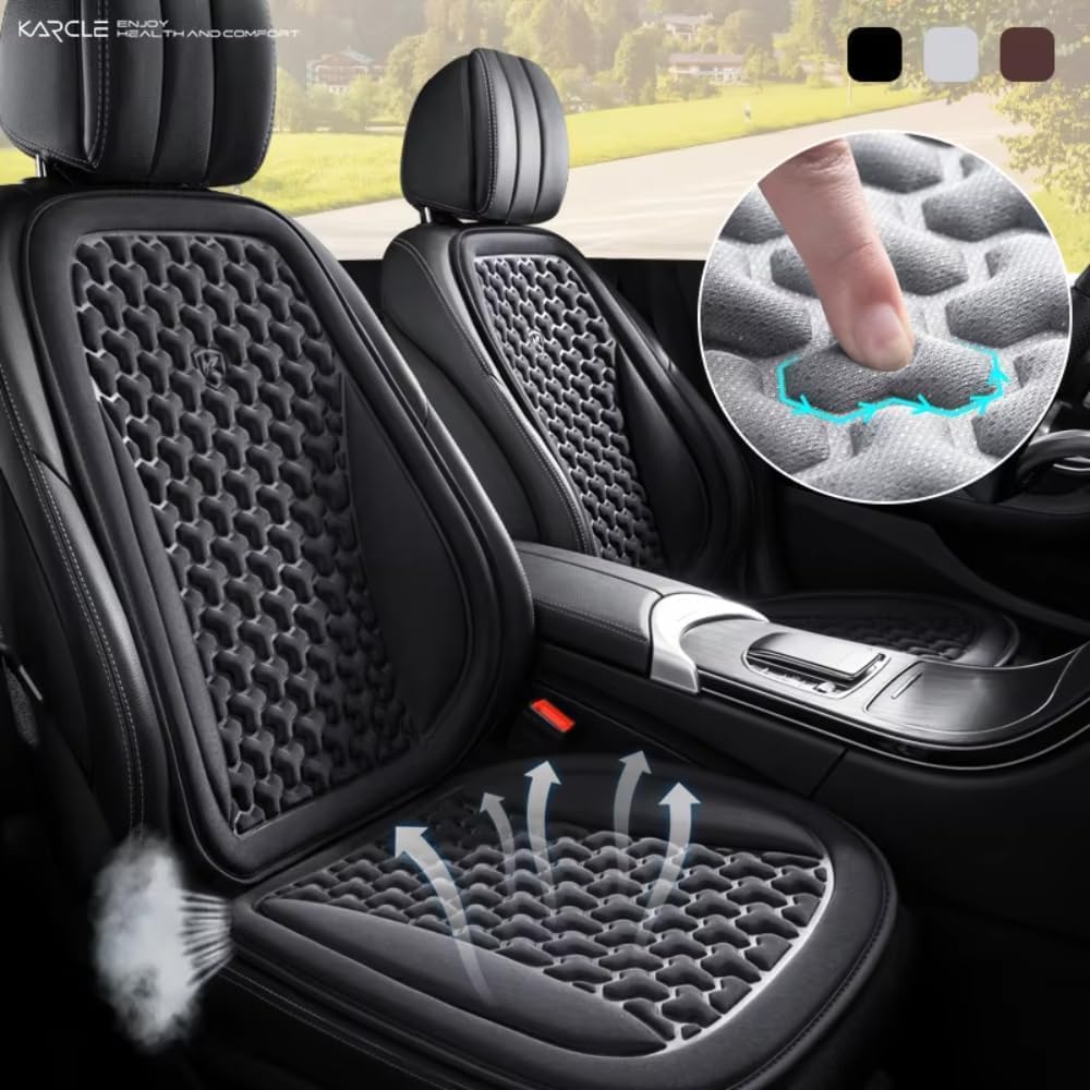 Auto Accessori Coprisedile Seduta Auto-per Renault Austral E-Tech Hybrid Esprit Alpine SUV 2022-2025 Protezione Anteriore-Automotive Cuscino Interni,Soft Confortevole Protezione per Sedile