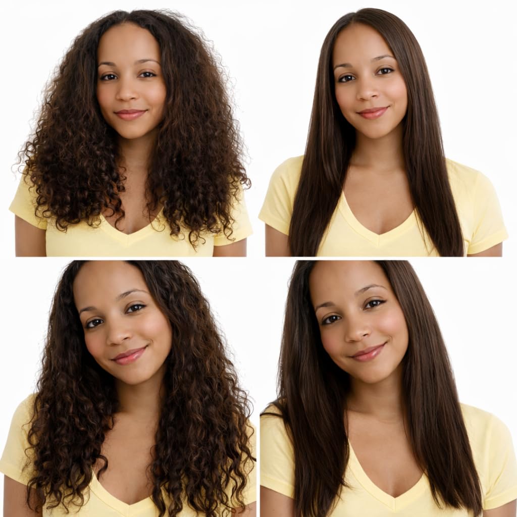 KERATIN RESEARCH 4 x 120 ml Langzeit-Komplex, brasilianisches Keratin, Haarbehandlung Blowout, Arganöl, Glättung, professionelle Ergebnisse Keratin