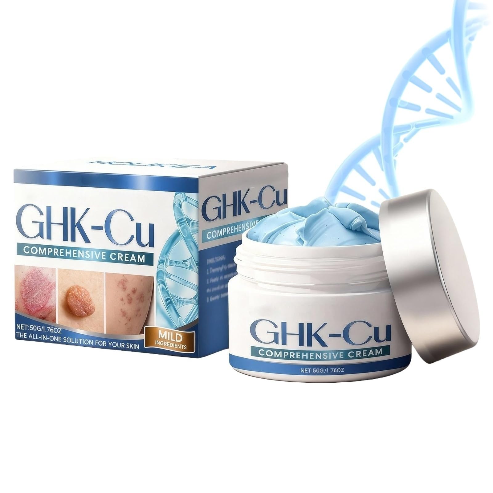 ghk-cu peptide cream for loose skin Amazon.com: GHK-Cu Copper Peptide Cream - Anti-Aging Face Moisturizer with  Hydrolyzed Collagen & Herbal Extracts