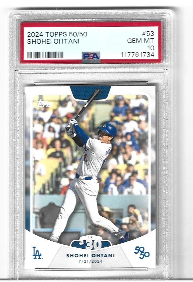 Amazon.com: Graded Psa Gem Mint 10 Topps Shohei Ohtani #53
