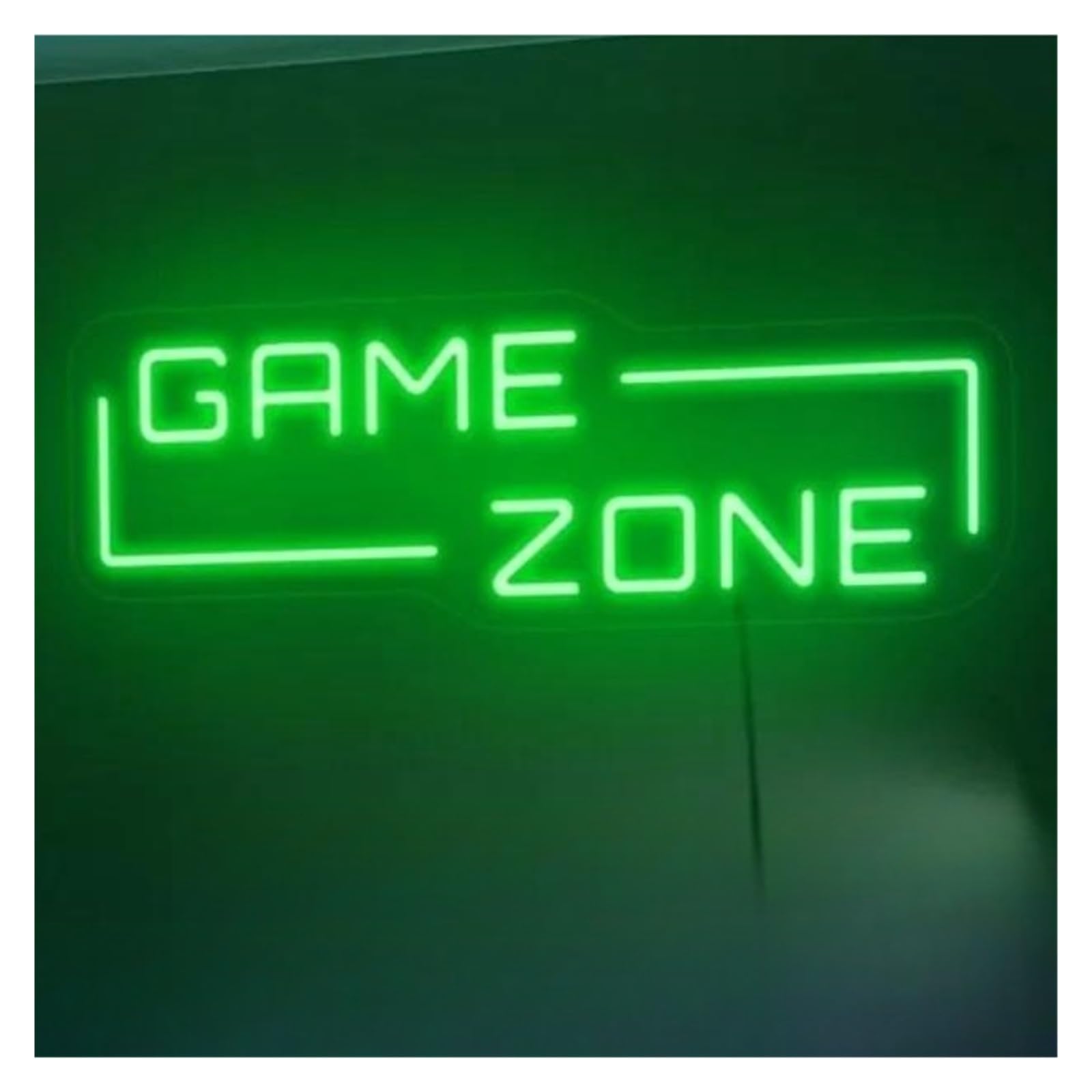 Lemst B Signs Lamp Game Zone Neon Sign Light Wall Decor For Gamer Room Home Party Gaming Lover Hanging Wall Art Decor Us Powered Lamp 40Cmx14cm(B)