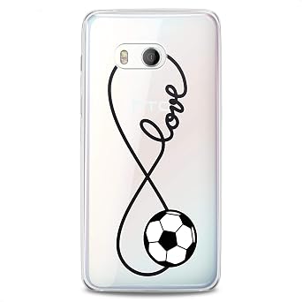 TPU Case Replacement for HTC Desire U20 5G 19 Plus U19e U11 Life 12S Ultra x10 Football Lover Soft Clear Top Cute Slim fit Sport Infinity Flexible Silicone Manly Championship Design Print Ball