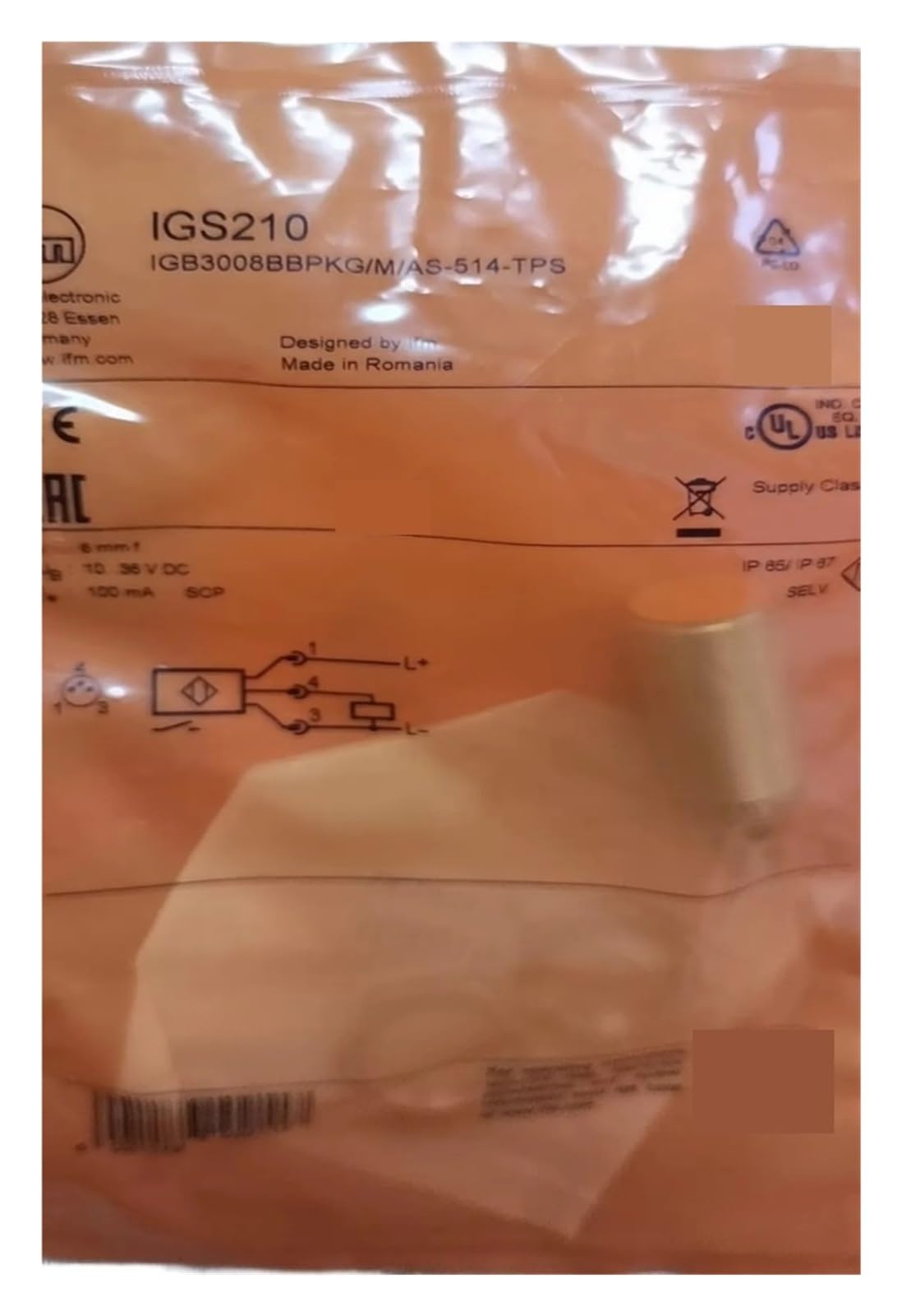 BFSYDLUJ Pressure Sensor IGS210
