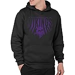 Junk Food Clothing x NFL - Minnesota Vikings - Team Spotlight - Unisex Adult Pullover Fleece Hoodie for Men and Women - Size Large