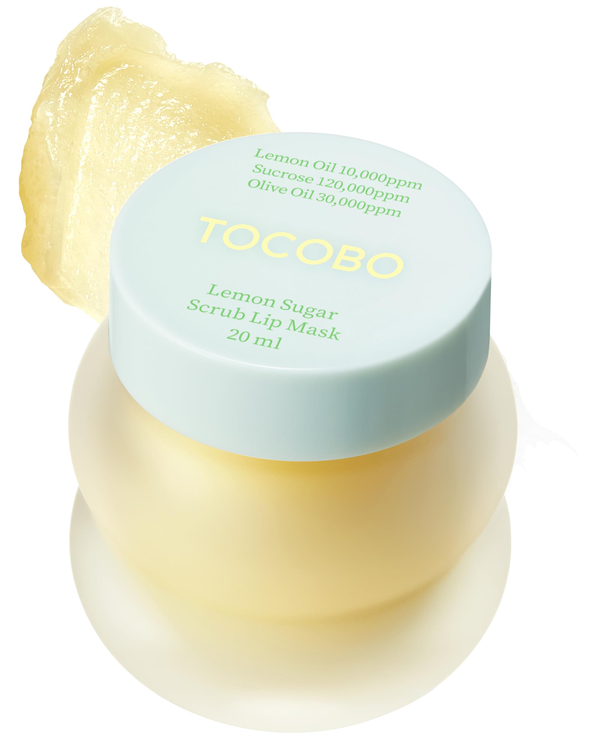 TOCOBO Lemon Sugar Lip Mask 20ml | Overnight Lip Maks, Korean Lip Mask, Lip Sleeping Mask, Lip care products, Lip Treatment, lips
