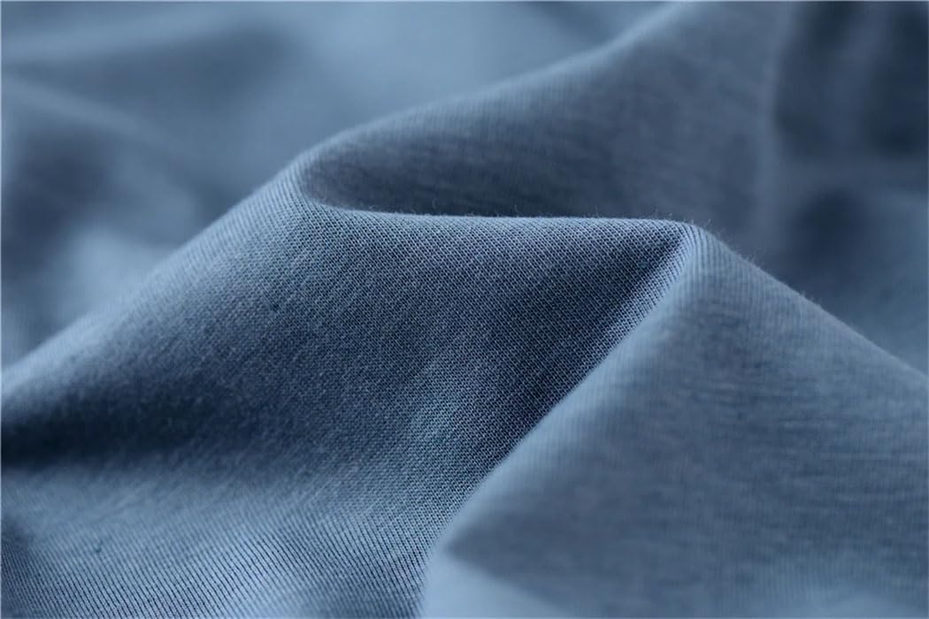 Męskie koszulki z okrągłym dekoltem T-shirt męski jednolity kolor miękka bawełniana jedwabna koszulka z krótkim rękawem