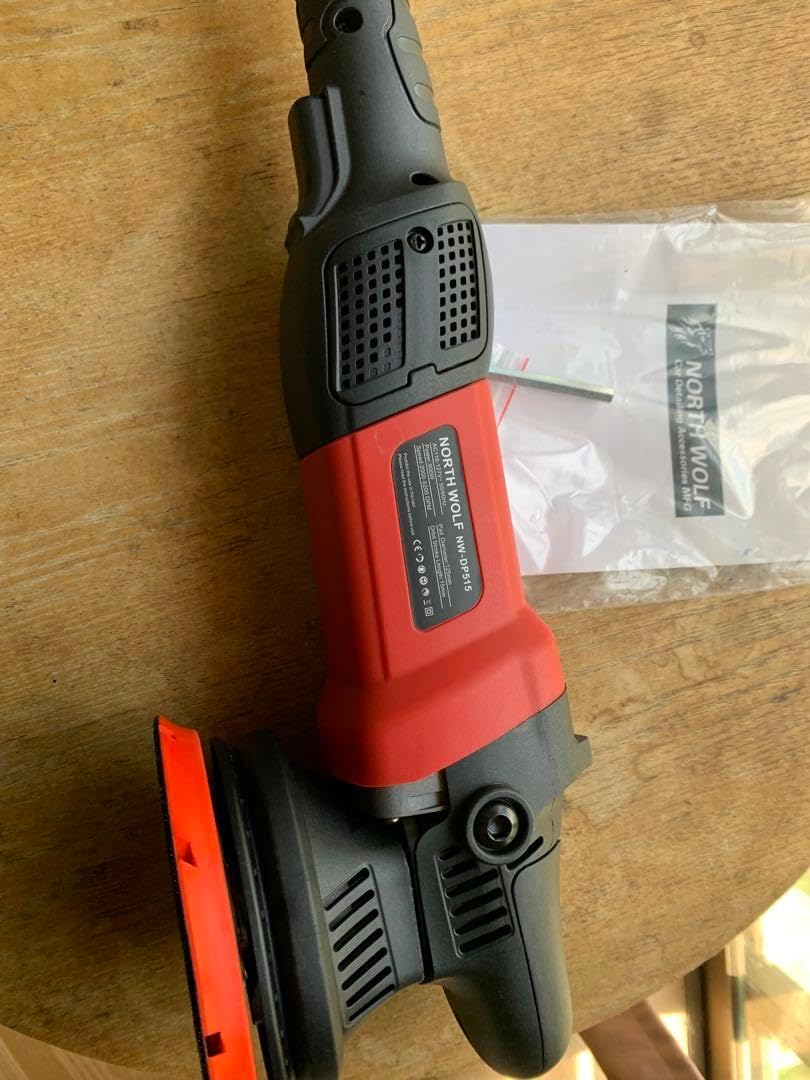 ノースウルフ ダブルアクション ポリッシャー 5インチ 偏心15mm Amazon